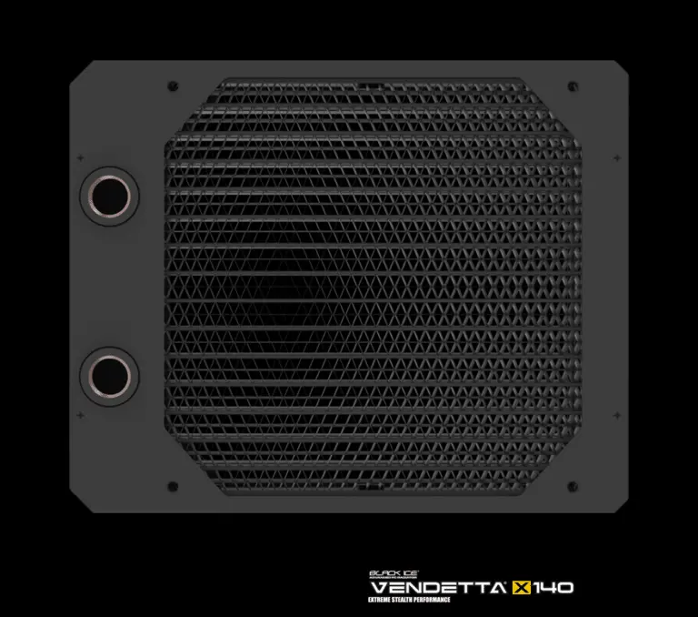 Black Ice Vendetta X140 Omega Black All-In-One Cpu Block 1