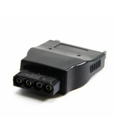Black Sata-Ii To Molex Power Adapter Cable 1