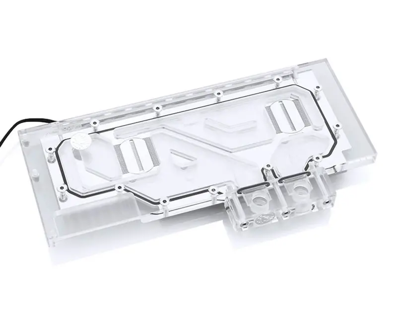 Bykski Amd Founders Pro Duo Full-Coverage Gpu Water Block – Transparent Acrylic (A-Pro Duo-X) 1