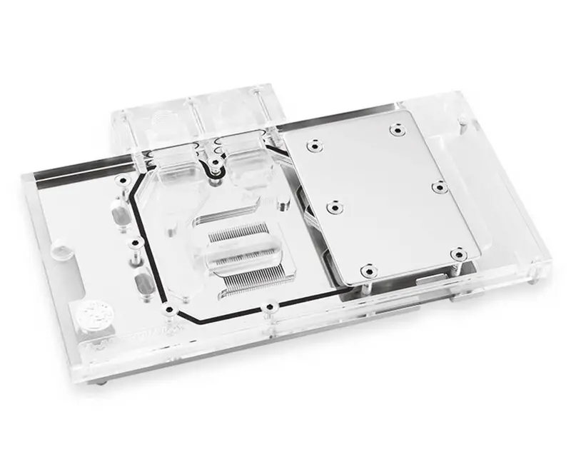 Bykski Full-Coverage Gpu Water Block For Asus Radeon Rx 580 Dual Oc 8Gb – Clear Acrylic (Model A-As58Dual-X) 1