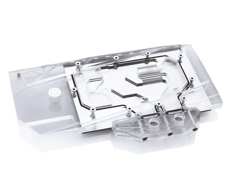 Bykski Full-Coverage Gpu Water Block For Rtx 2060 Vulcan X Oc V2 – Transparent Acrylic 1