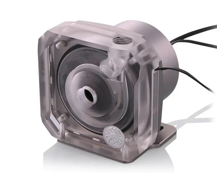 Bykski Pms5 Pwm Liquid Cooling Pump – 12V, Grey Mount 1
