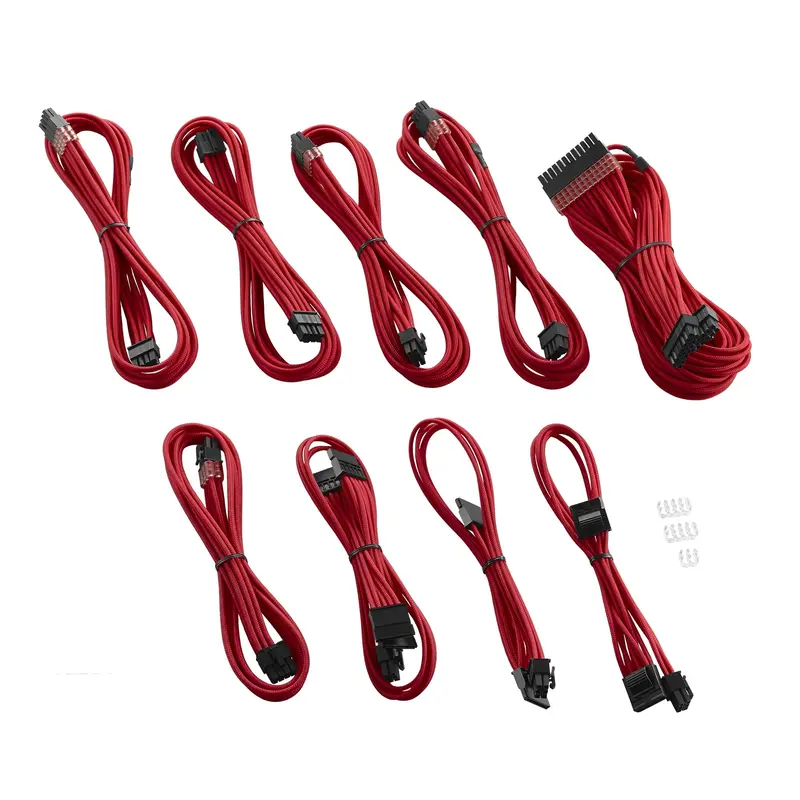 Cablemod Pro Modmesh C-Series Custom Cables For Axi/Hxi/Rm Psus – Vibrant Red 1