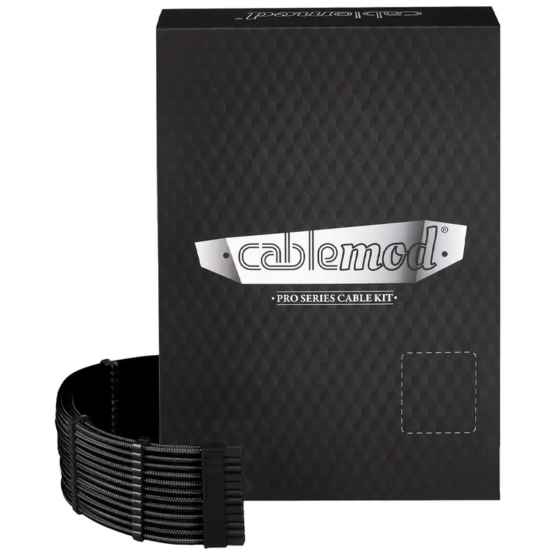 Cablemod Rt-Series Pro Modmesh 12Vhpwr Dual Pcie Cable Kit – Black 1