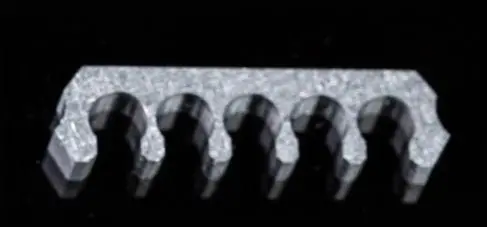 Clockwerk Industries Aluminum Rake Cable Comb – Brushed Silver, 5-Position Single Row 1