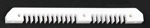 Clockwerk Industries Panel-Mount Cable Comb By Mainframe Customs – White, 24+16 Rectangle Style 1