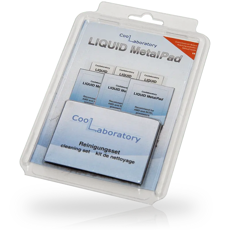 Coollaboratory Liquid Metalpad Kit – Pre-Cut Thermal Pads For 3 Cpus And 3 Gpus 1