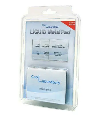 Coollaboratory Metalpad Thermal Interface Kit – Pure Liquid Metal Cpu Pads (3-Pack) 1