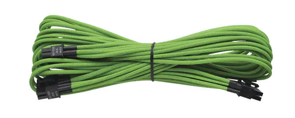 Corsair Ax(I) Series Individually Sleeved 24-Pin Atx Cable Kit – Green (Gen 2, Compatible With 1200I/860I/760I) 1