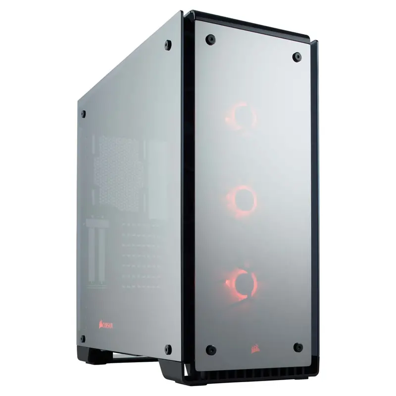 Corsair Crystal 570X Rgb Atx Mid-Tower Case With Mirror Black Tempered Glass 1