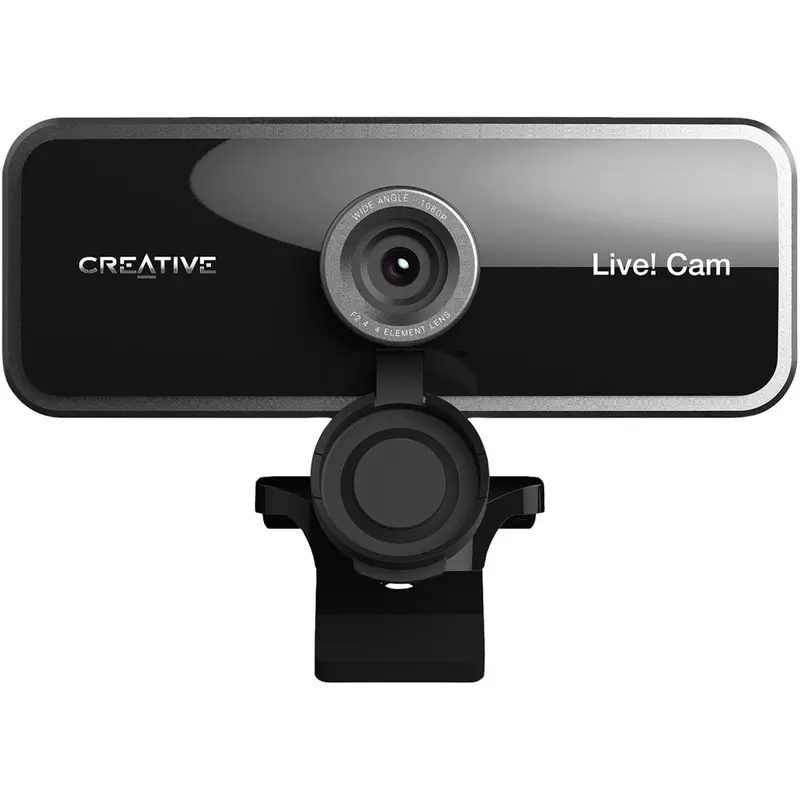 Creative Live! Cam Sync 1080P Webcam – Wide-Angle Hd Capture, Dual Microphones 1