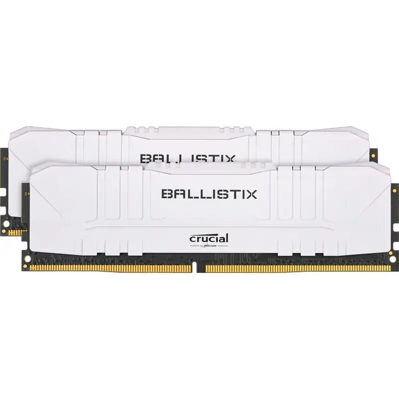 Crucial Ballistix 32Gb (2×16Gb) Ddr4 3000Mhz White Gaming Ram Kit 1