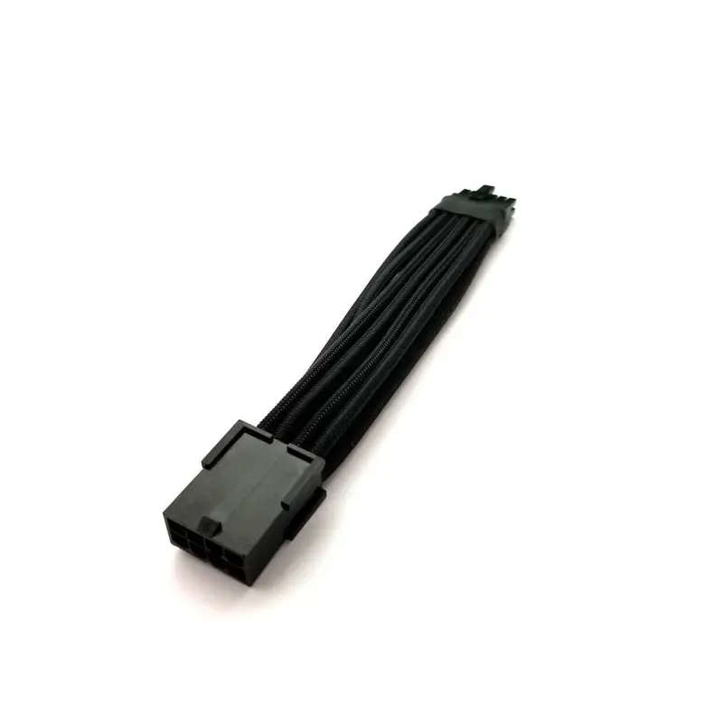 Custom-Sleeved Pcie 12-Pin To 8-Pin Extension Cable For Nvidia Rtx 30-Series – 10Cm 1