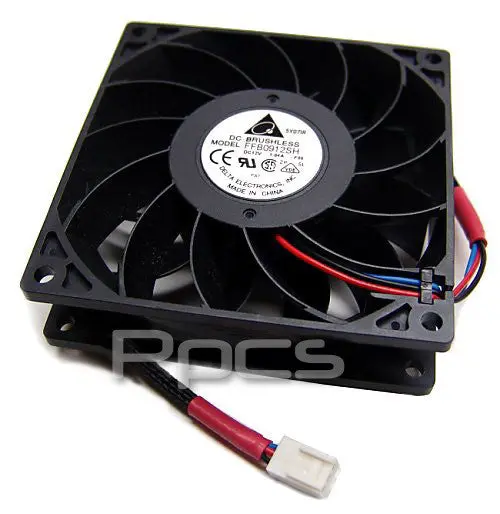 Delta Ffb0912Sh 92X25Mm High-Speed Case Fan – Sleeved Version 1