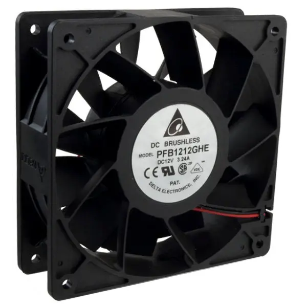 Delta Pfb1212Ghe 120×38Mm High-Performance Case Fan – Sleeved 1