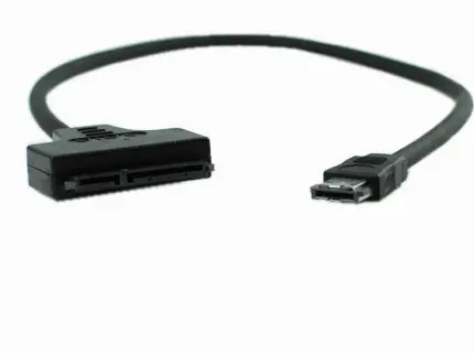 Dual-Interface Esata + Usb 2.0 Cable For 2.5" Sata Hdds And Ssds 1