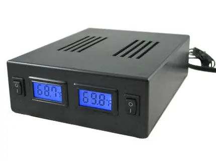 Dual-Sensor Lcd Temperature Monitor Kit With Ac/Dc Power Adapter 1