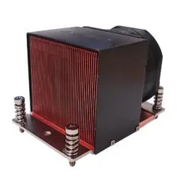 Dynatron R14 Active Cpu Cooler – 60Mm Dual-Fan 2U Copper Stack For Lga2011 Sockets 1