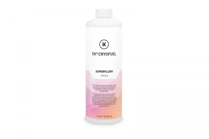 Ek-Cryofuel Superflush Pre-Mixed Coolant – 1L Ready-To-Use Formula 1