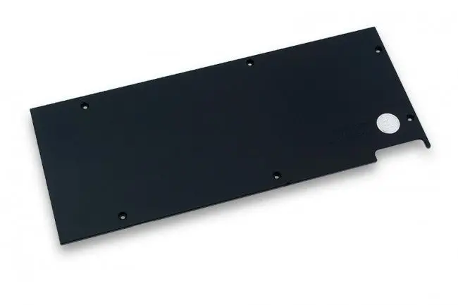 Ek-Fc R9-390X Tf5 Gpu Backplate – Matte Black Finish 1