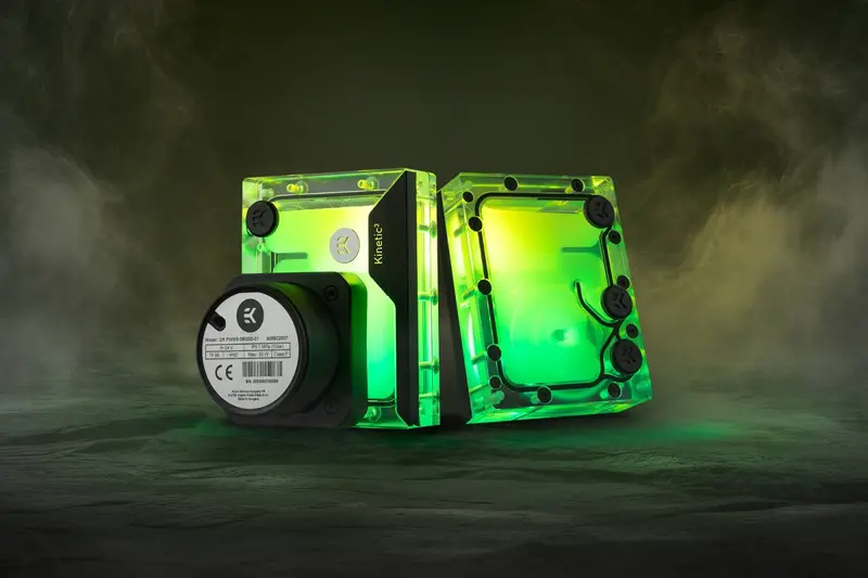 Ek-Quantum Kinetic³ Flt 92Mm D5 Pwm D-Rgb Fan With Plexiglass Frame 1