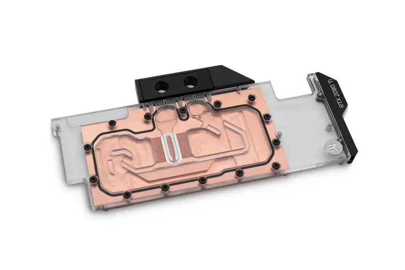 Ek-Vector Rtx Re Ti Gpu Cooler – Copper Base With Transparent Plexiglass Cover 1