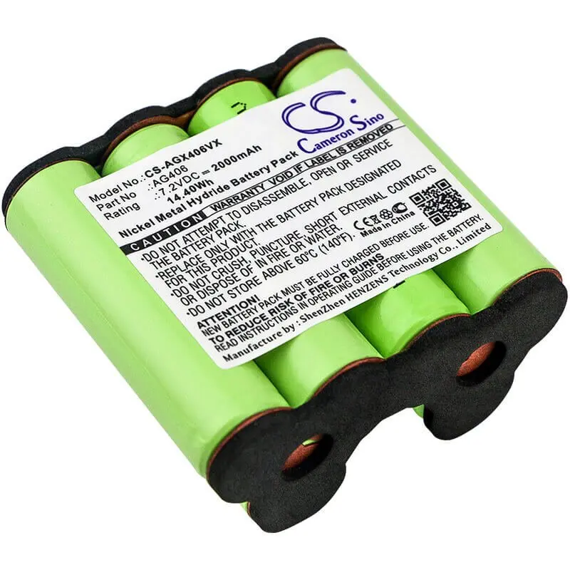 Electrolux & Aeg Vacuum Replacement Battery – 7.2V Ni-Mh, 2000Mah, 14.4Wh (Fits Fm72, Rapido Zb4106, Zb4106Wd) 1