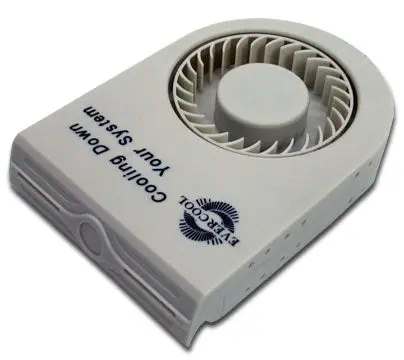 Evercool 3.5-Inch Beige System Blower Fan 1