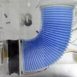 Evercool 80Mm Fan Duct – 15" Flexible Air Guide 1