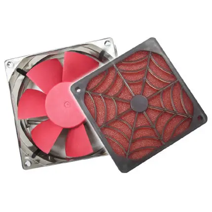 Evercool 92Mm Spider-Style Filtered Pc Fan – Braided Wiring 1