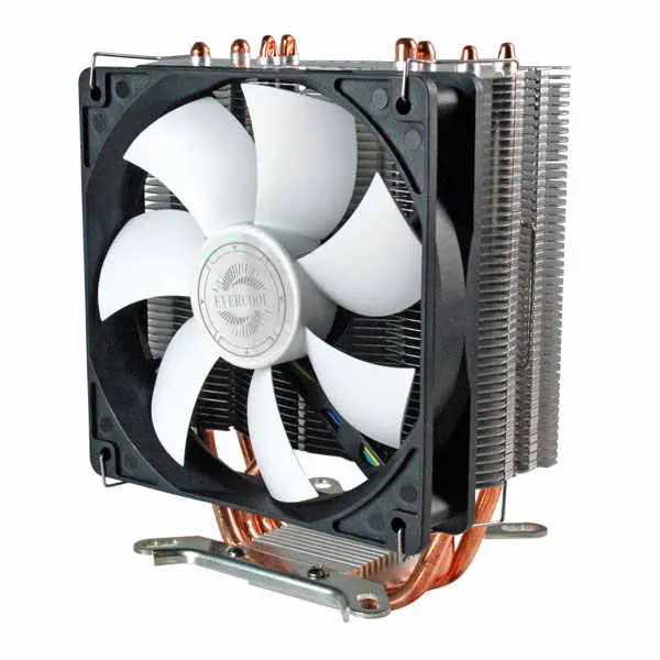 Evercool Venti 6Mm Copper Heatpipe Cpu Cooler – Universal Fit 1