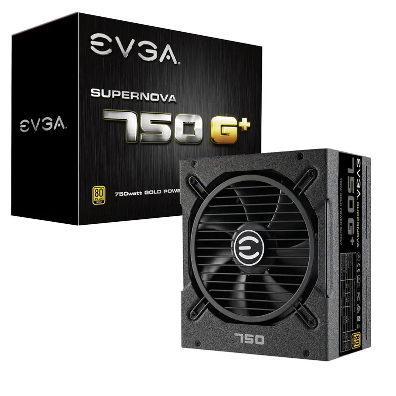 Evga Supernova 750 G+ Atx Power Supply – 80 Plus Gold Certified 1