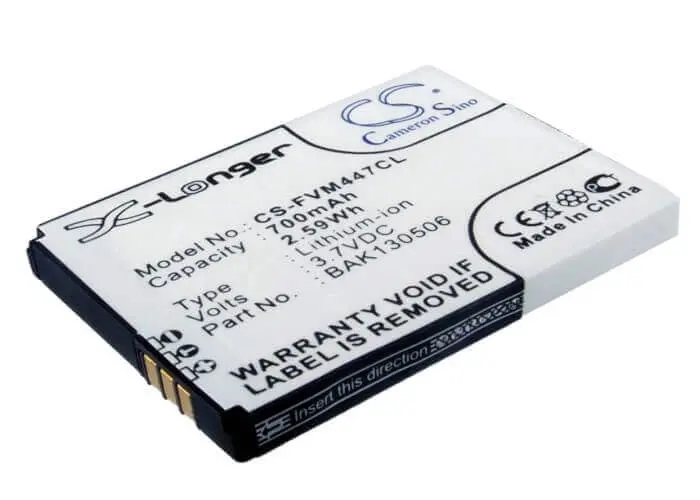 Fritz!Fon Cordless Phone Battery – 3.7V 700Mah Li-Ion (2.59Wh), Model 312Bat006 1