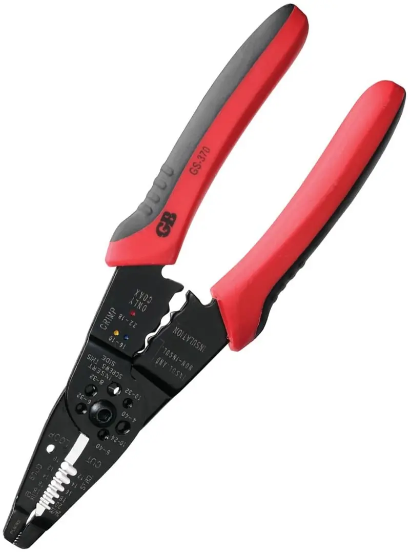 Gardner Bender Gs-370 Comfort-Grip Wire Stripper – Handles 22–10 Awg Solid & Stranded Cables 1