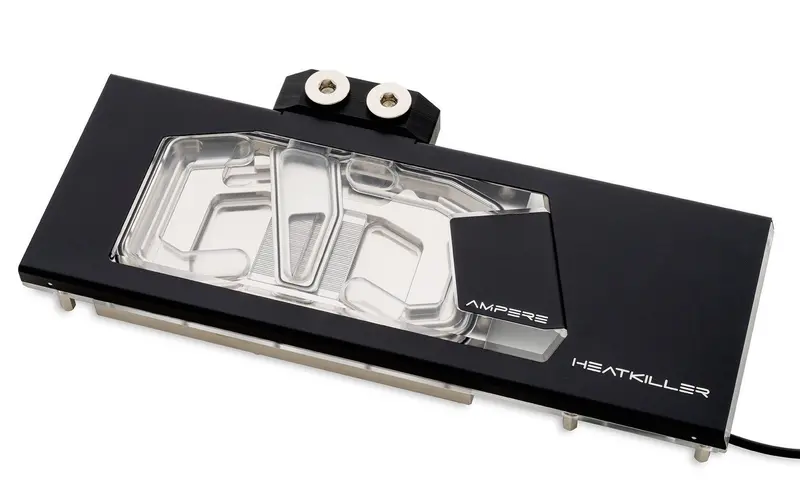 Heatkiller V Gpu Water Block For Evga Rtx 3080/3090 Xc3 – Acrylic Nickel-Black Argb 1