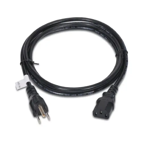 Heavy-Duty 10A 6-Foot C13 Power Cord – 3-Prong, 1.8M 1