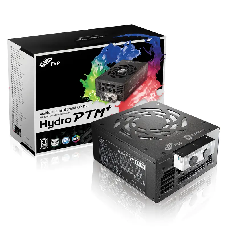 Hydro Ptm+ Series 850W Fully Modular Atx Power Supply With Liquid Cooling 1