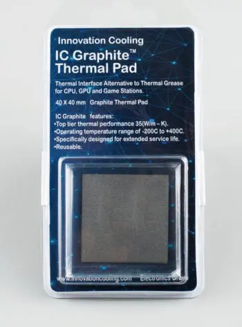 Ic Graphite Thermal Pad – 40Mm × 40Mm High-Conductivity Interface Material 1