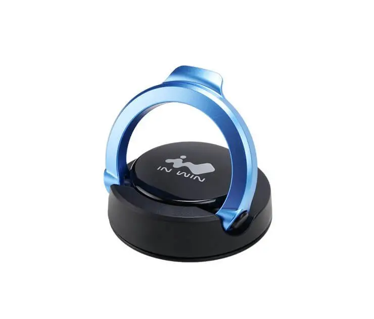 In-Win Mag-Ear Magnetic Headphone Hanger – Blue 1