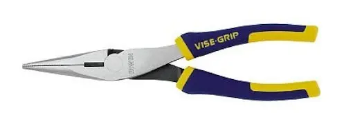 Irwin Vise-Grip 8-Inch Long-Nose Pliers With Ergonomic Comfort Grips 1