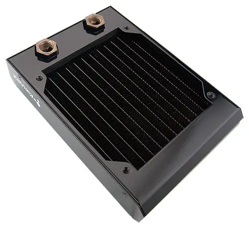 Koolance 120Mm Copper Radiator – 20-Fpi, Nozzle-Free Design 1
