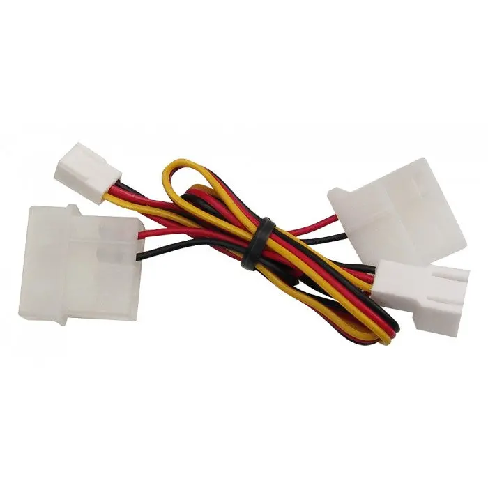 Koolance 3-To-4-Pin Molex Power Adapter – Reliable Psu Connectivity 1