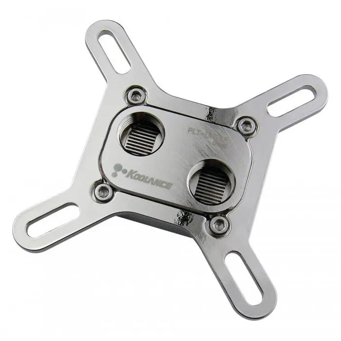 Koolance Plt-Un25F Copper Cold Plate – 25Mm × 25Mm (0.98″ × 0.98″) 1