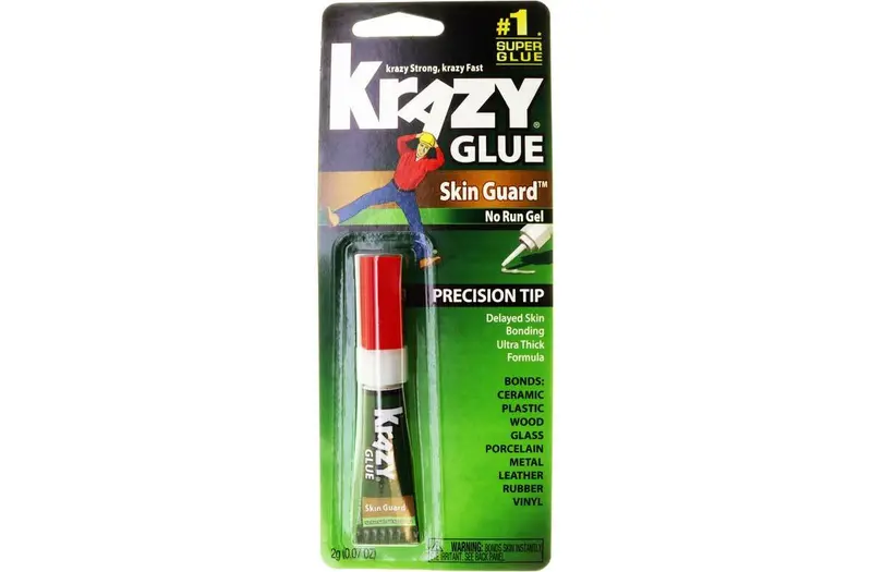 Krazy Glue Kg766 Skin Guard Gel Adhesive – Precision Tip, 2G 1
