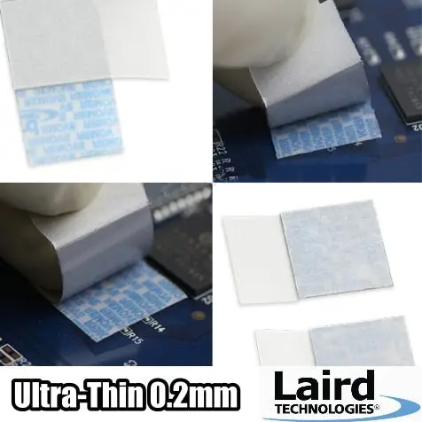 Laird Ultra-Thin Thermal Pad – 0.2 Mm Thickness, High Performance 1