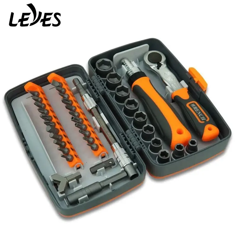 Leyes 38-In-1 Mini Precision Tool Set – Portable Screwdriver Kit For Automotive & Electronics Repair 1