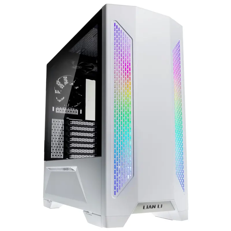 Lian Li Lancool Ii Argb Mid-Tower Gaming Case – Snow White Finish 1