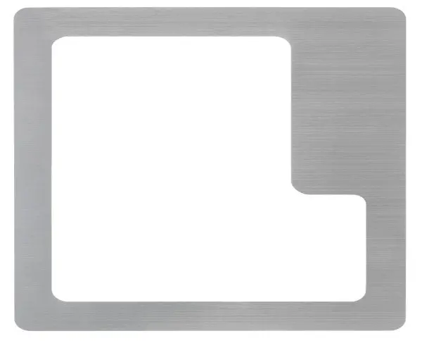 Lian Li Tempered Glass Side Panel For Pc-V1010A Case — Silver Trim 1