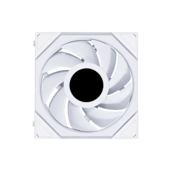 Lian-Li Uni Fan Tl Lcd 120Mm White Reverse-Blade Rgb Fan — Single (No Controller) 1