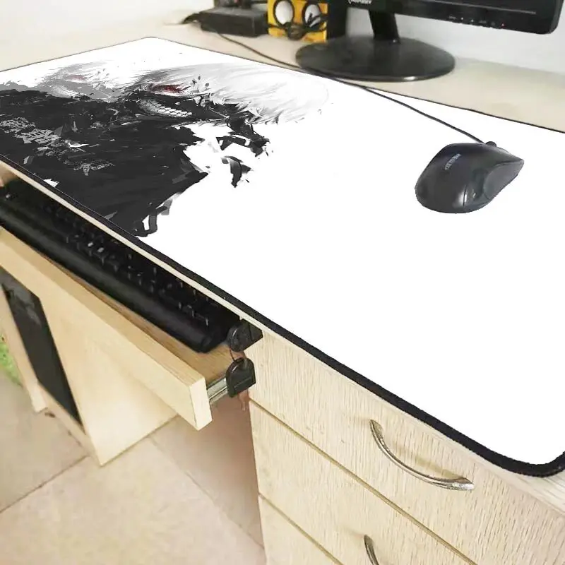Maiyaca Custom Desktop Mousepad – Tokyo Ghoul Themed Design 1